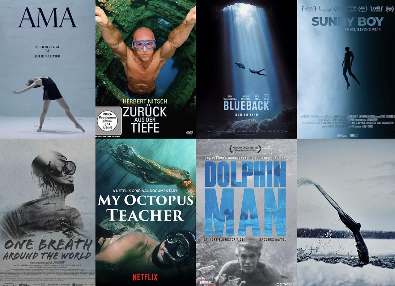Freediving im Kino - eine Auswahl an Filmen mit und über das Freitauchen