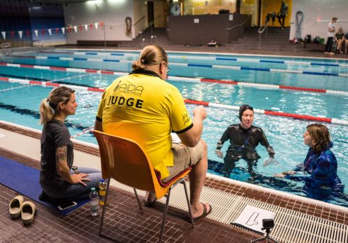 Apnoe Meisterschaften - Apnoe-Wettkämpfe